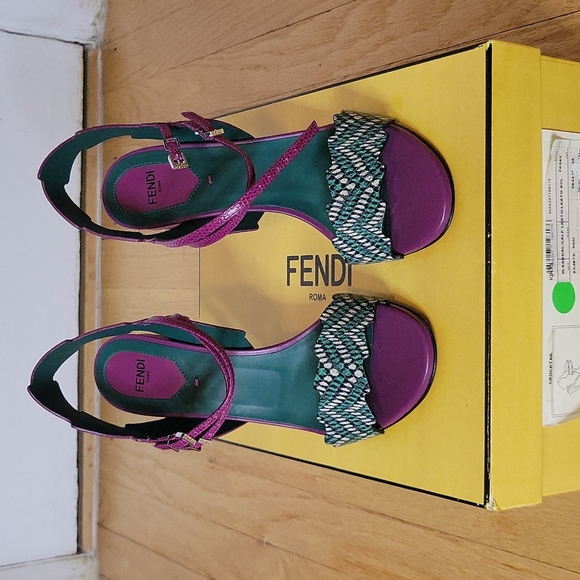 Fendi Shoes - Fendi Sandals Size 8/38. New In Box